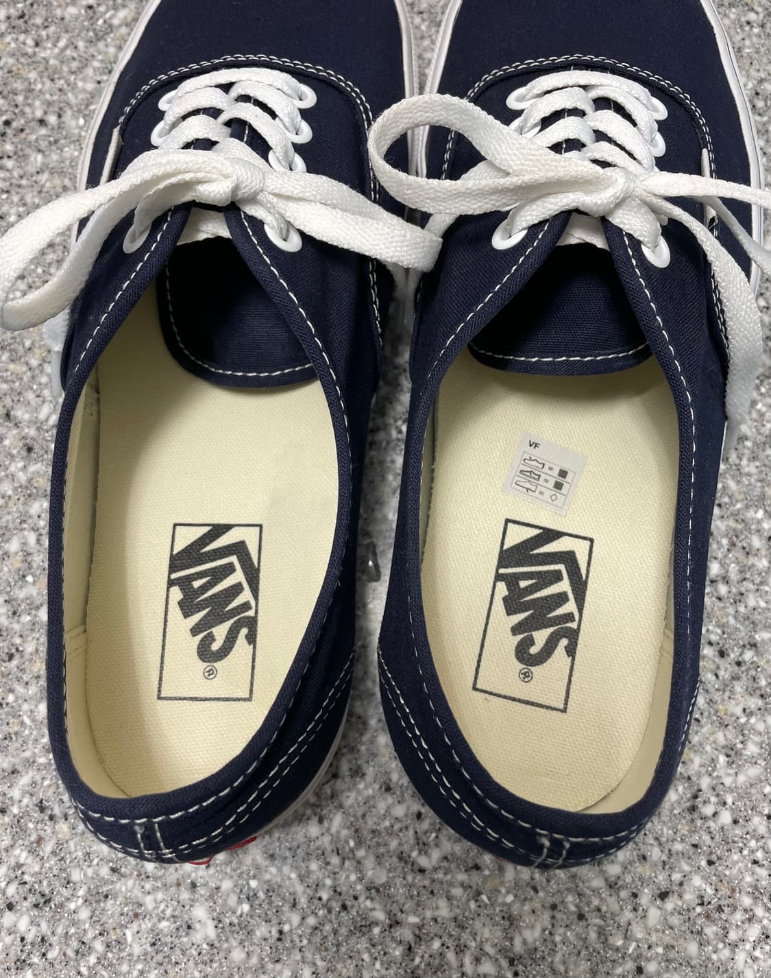 반스 코어 클래식 어센틱 다크네이비 사이즈 275 상품이미지5