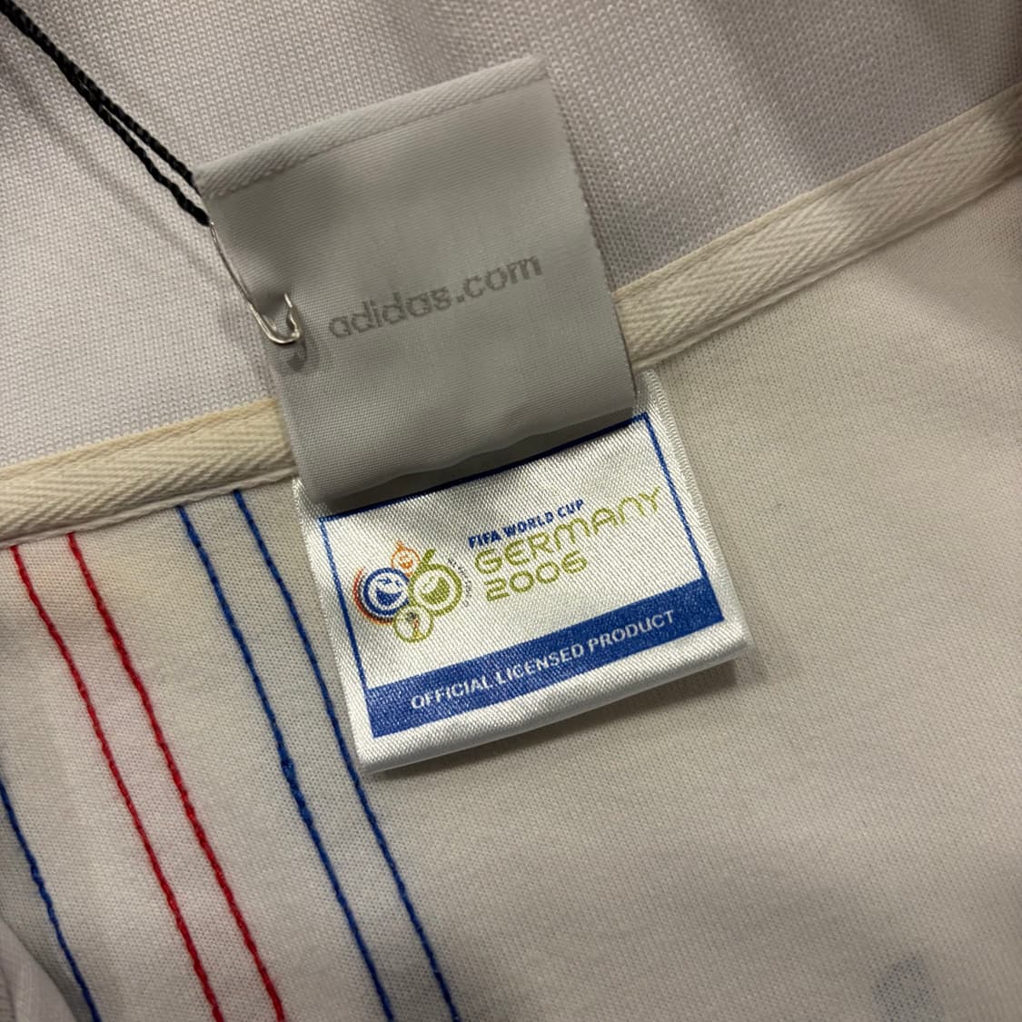 [95] 아디다스 프랑스 국대 트랙탑 화이트 C826 상품이미지7