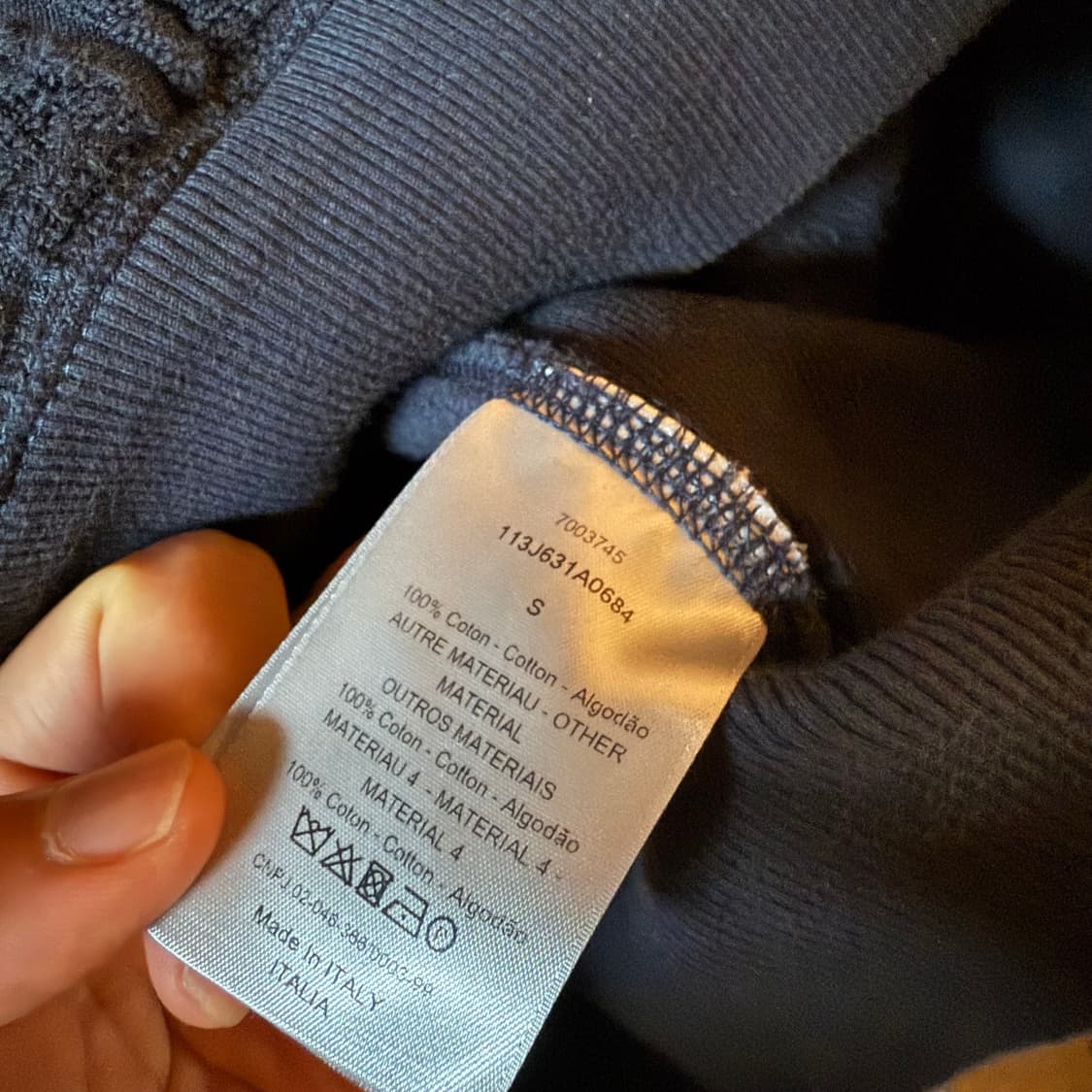 디올 오블리크 후드 티셔츠 판매 합니다. 상품이미지5