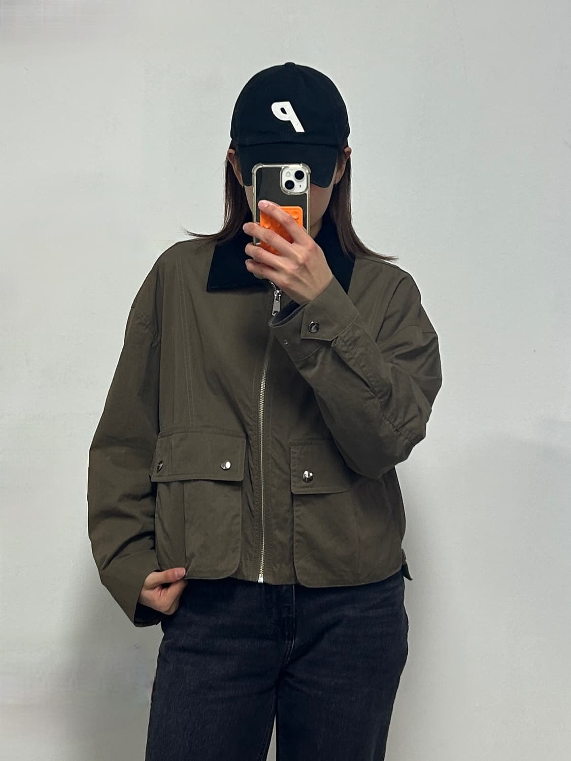 보브 코듀로이 카라 빅포켓 자켓 상품이미지1