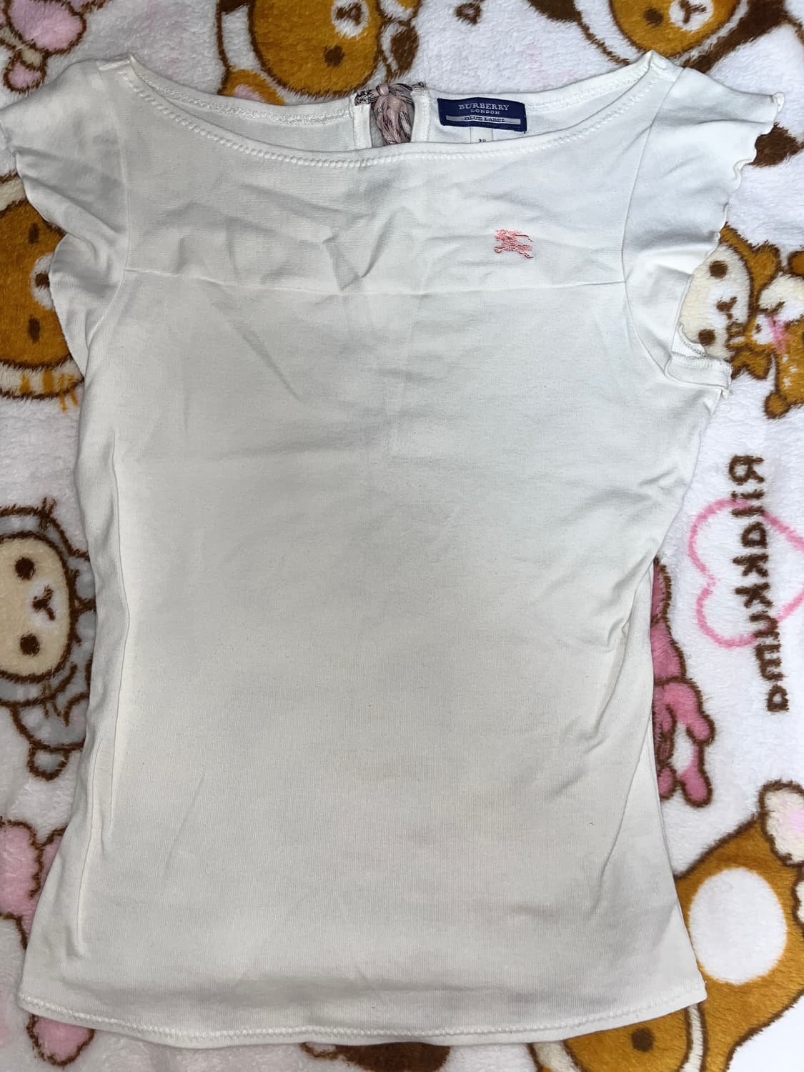 버버리 블루라벨 흰핑 슬리브 상품이미지1