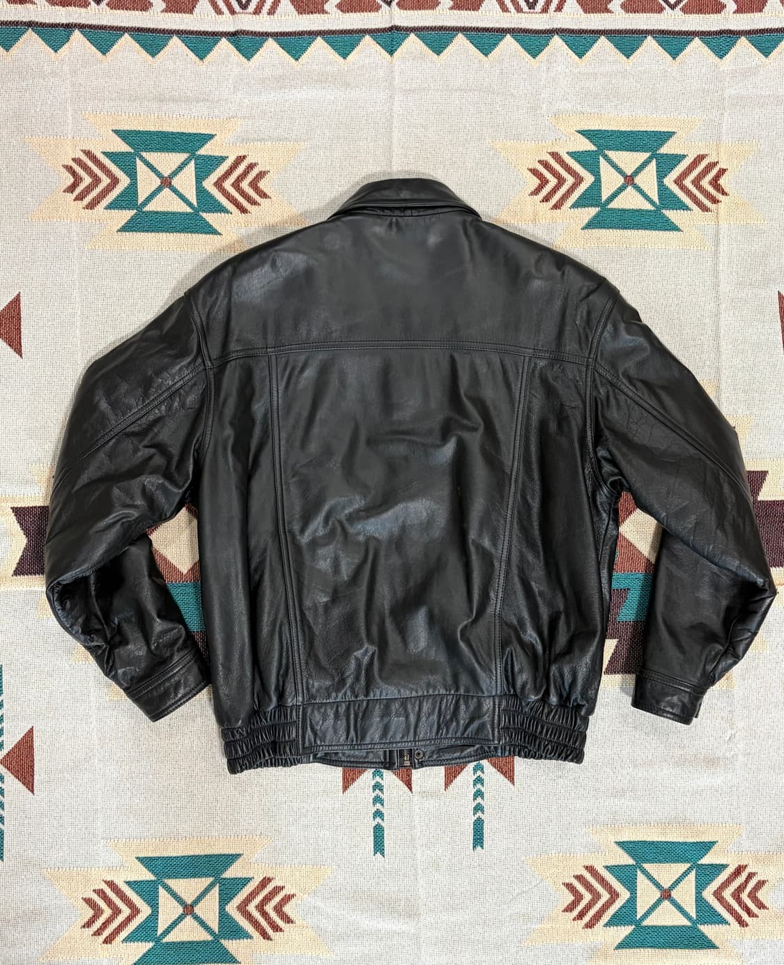 Rodeo 클래식 소가죽 봄버 레더자켓 상품이미지6