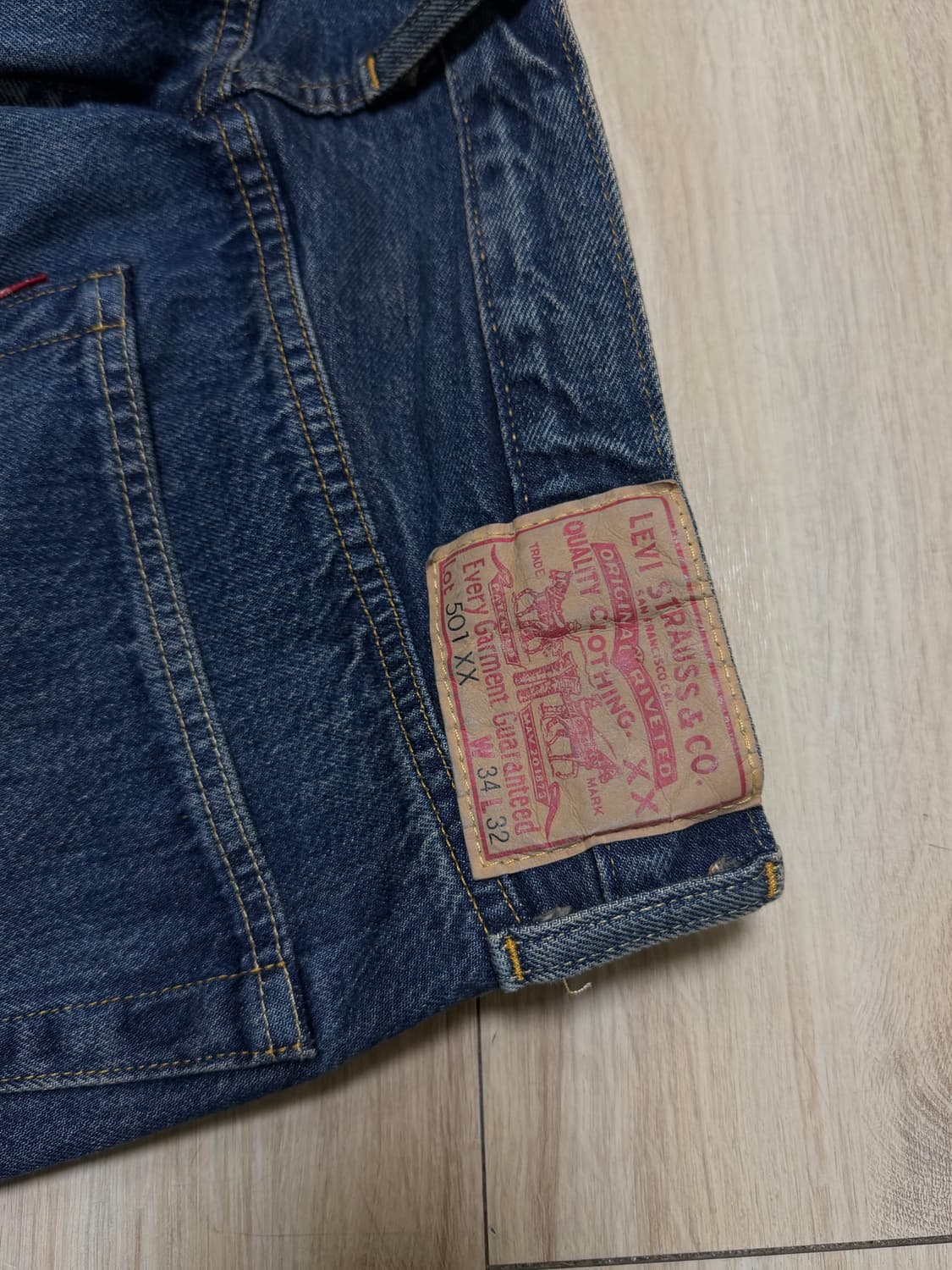 LVC 1955 501® 진_WAGONER 34/32 (1회착) 상품이미지3