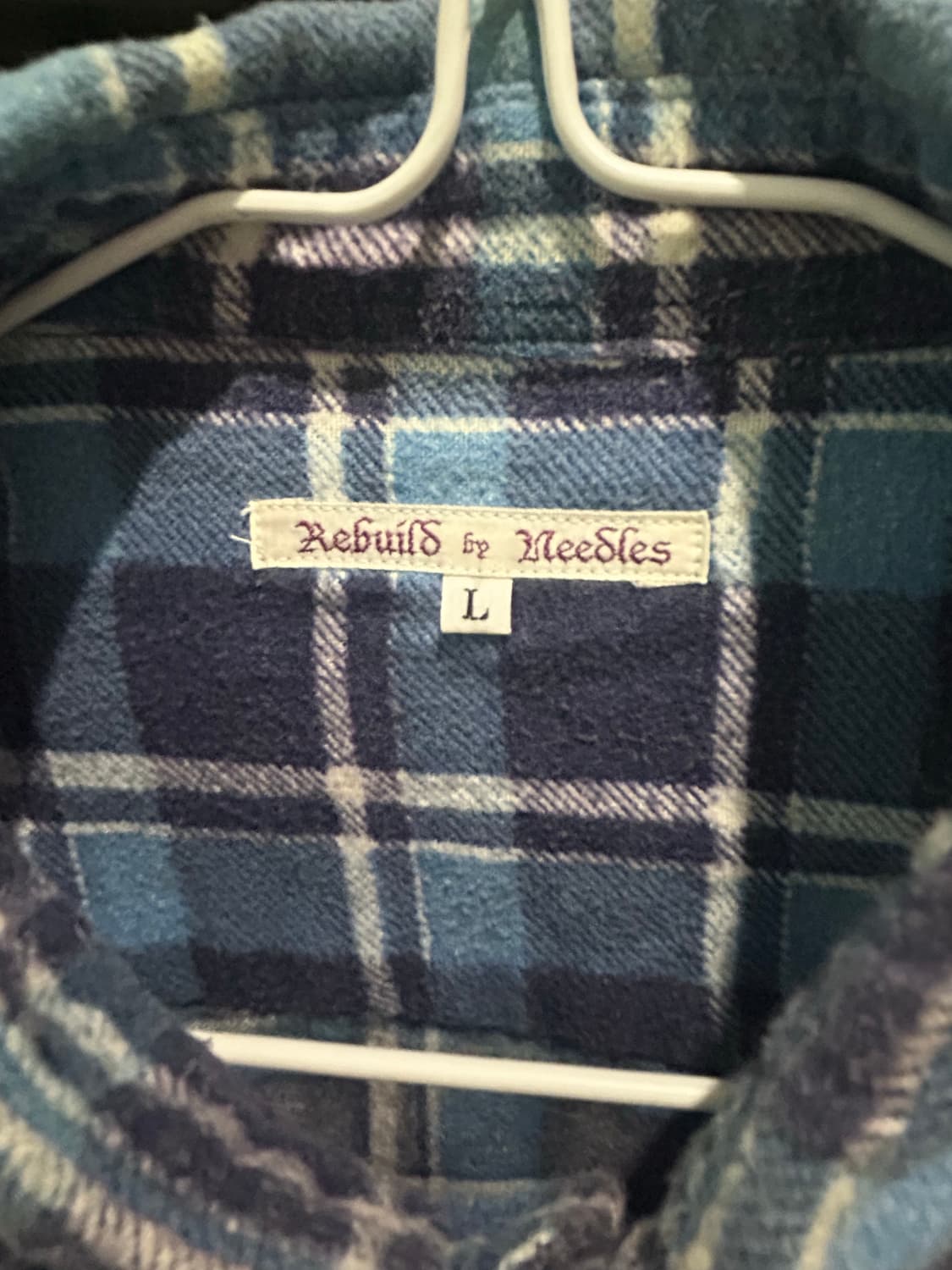 리빌드 바이 니들스 플란넬 셔츠 L 상품이미지2
