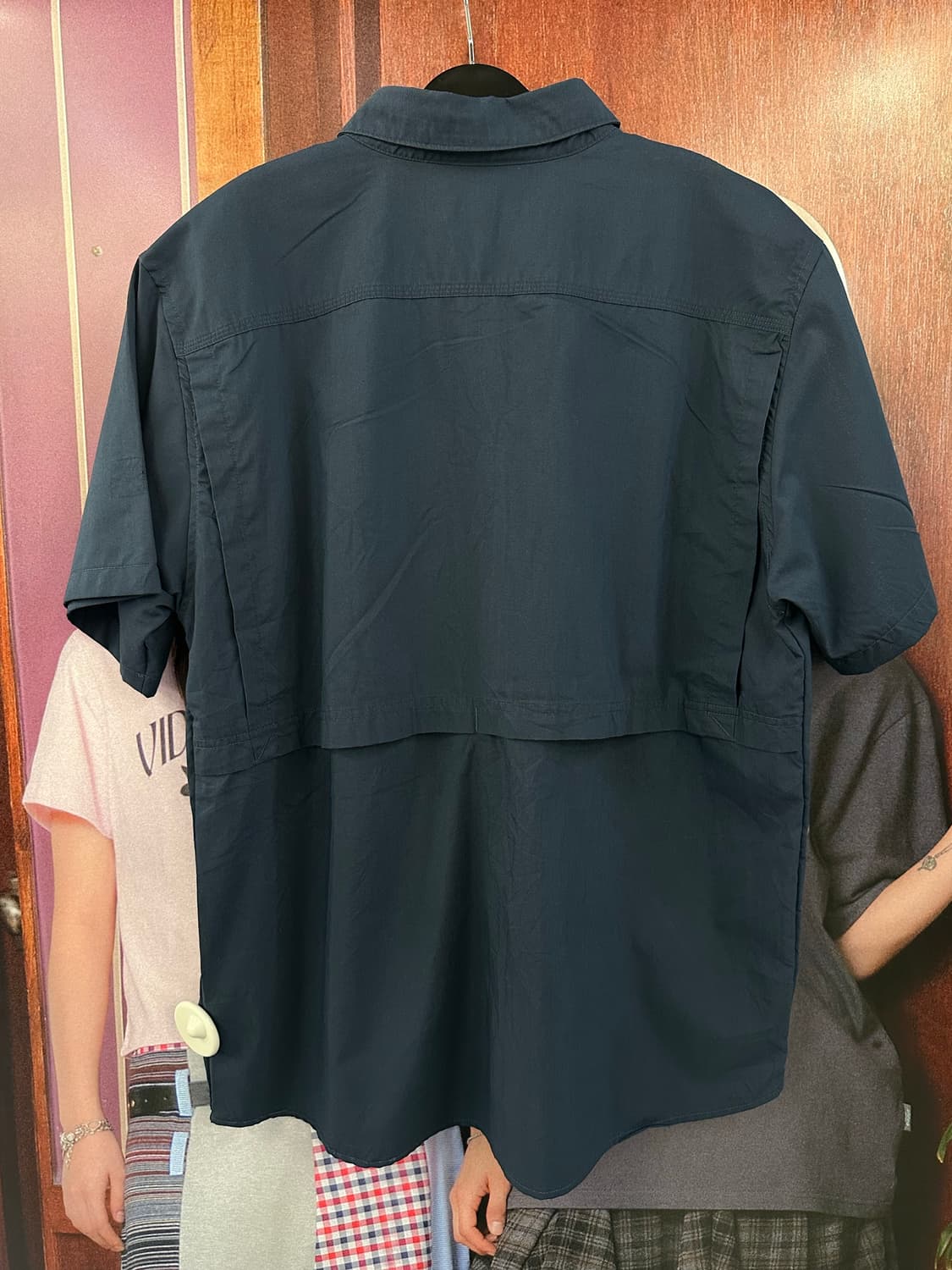 CARHARTT 칼하트 네이비 포켓 반팔셔츠 상품이미지4