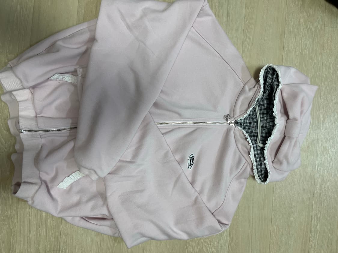 드라이로즈 빅리본 후드집업 상품이미지2