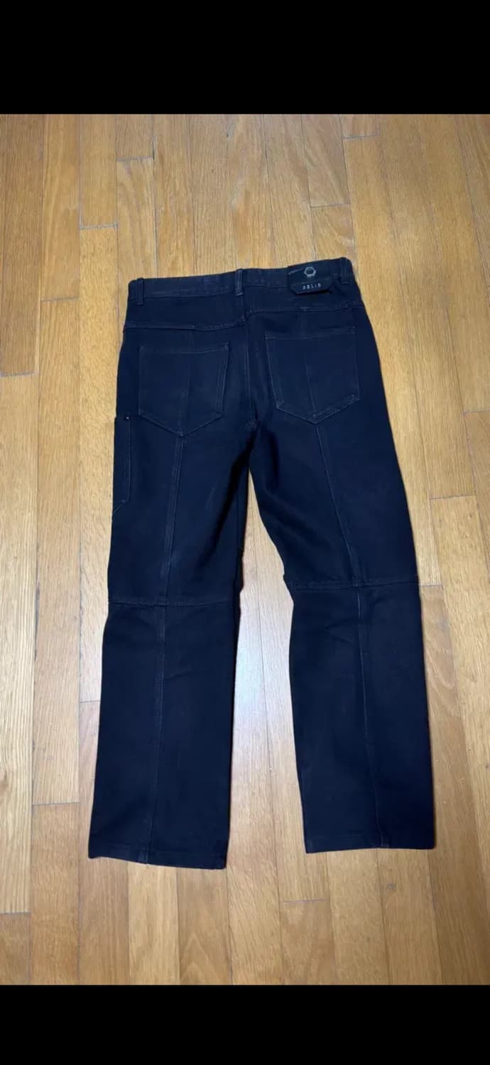 솔리드옴므 흑청 블랙 카펜터 데님 상품이미지3