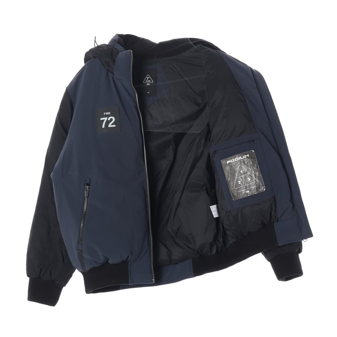 K2 플라이워크 FWK 72 배색 숏 다운 패딩 L 상품이미지2