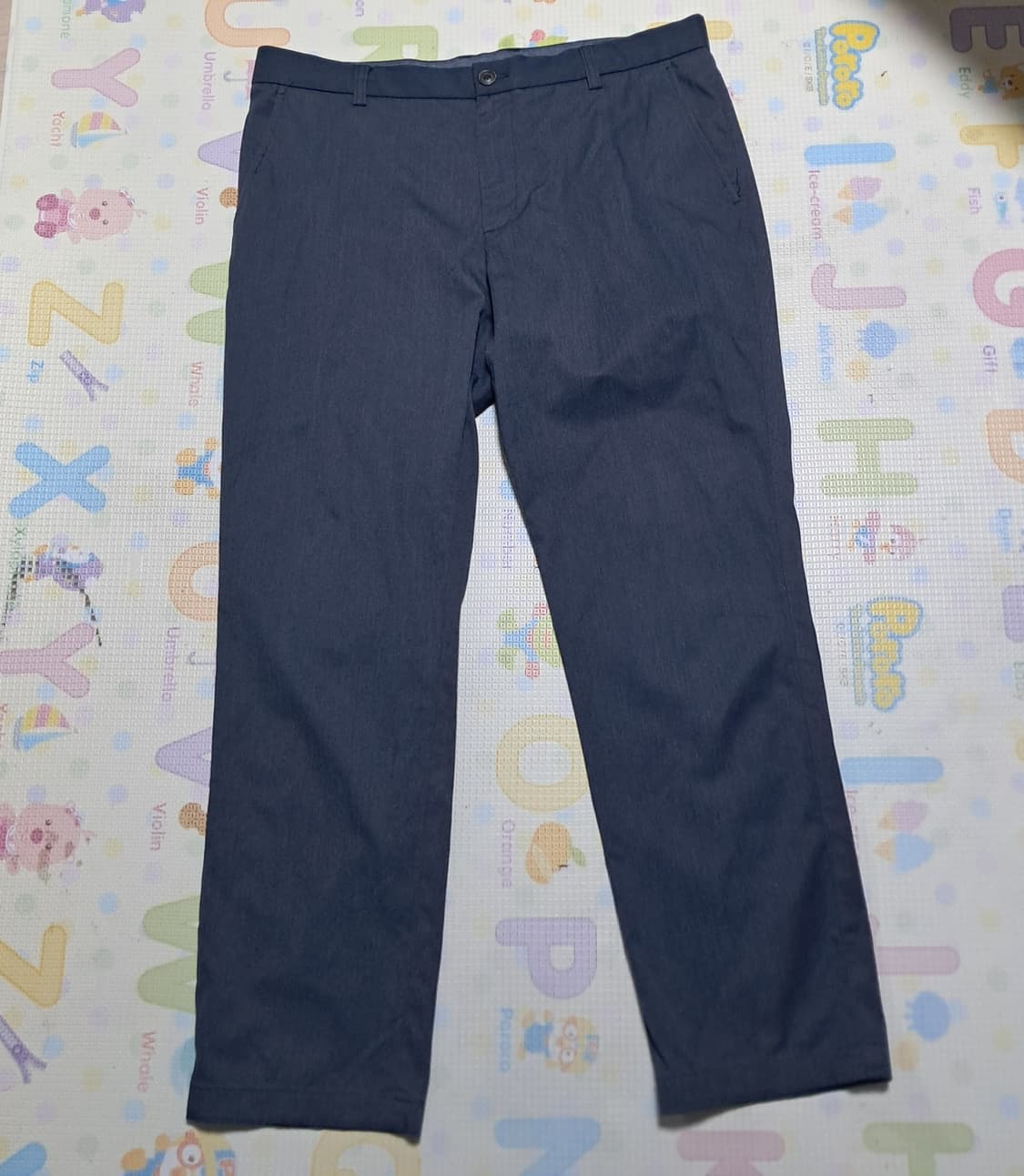 헤지스 남성 바지 네이비 92 상품이미지1