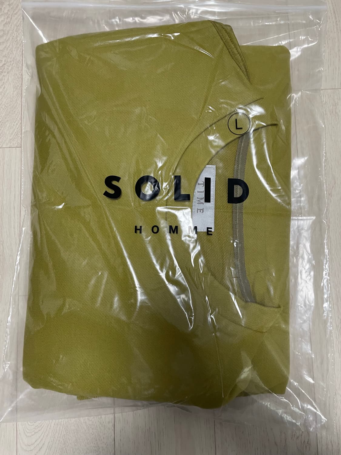 타임옴므 크링클 맨투맨, 110사이즈 택달린 새상품 상품이미지8