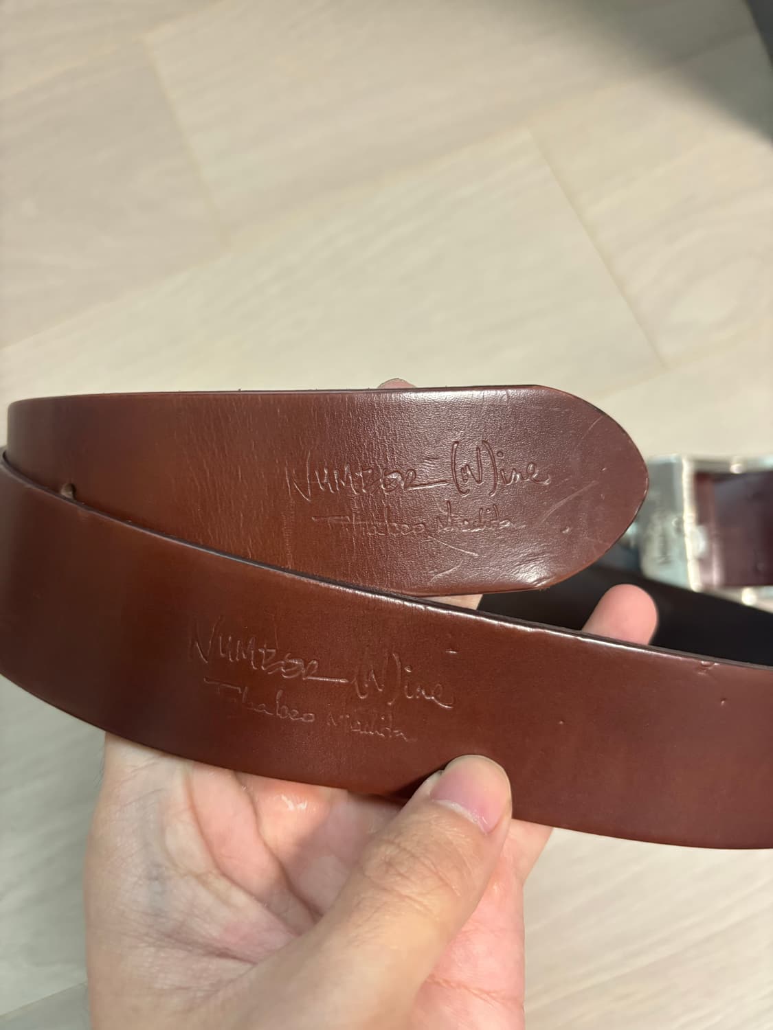 넘버나인 벨트 상품이미지3