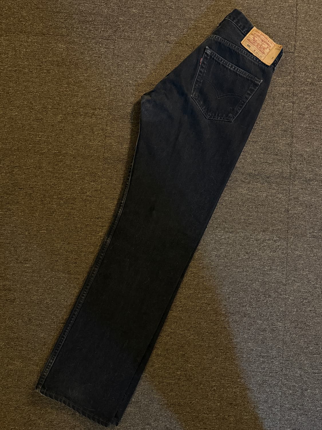 Levi’s 501 블랙 진 (황금사이즈) 32/32 상품이미지2