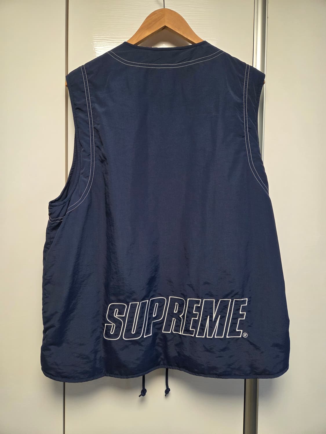 Supreme 나일론 카고 베스트 네이비 L (SS19) 상품이미지2