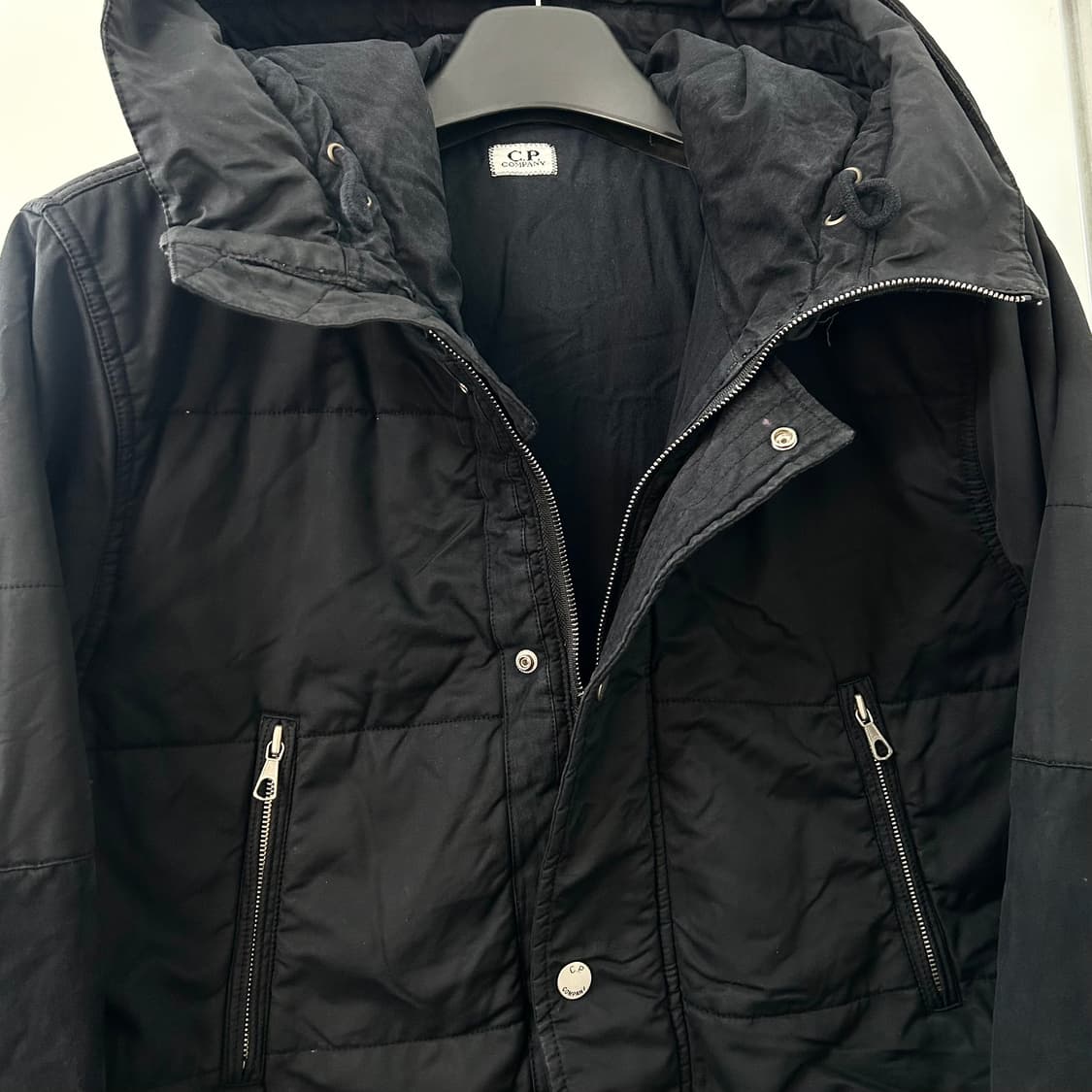 CP 컴퍼니 왁스드 나일론 후드 점퍼 상품이미지6