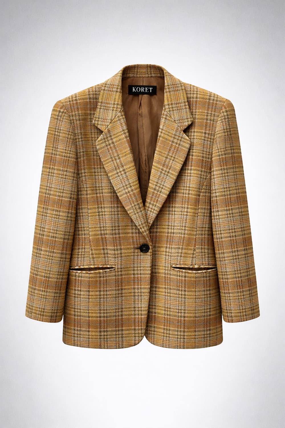 빈티지 체크 투피스 셋업 상품이미지5