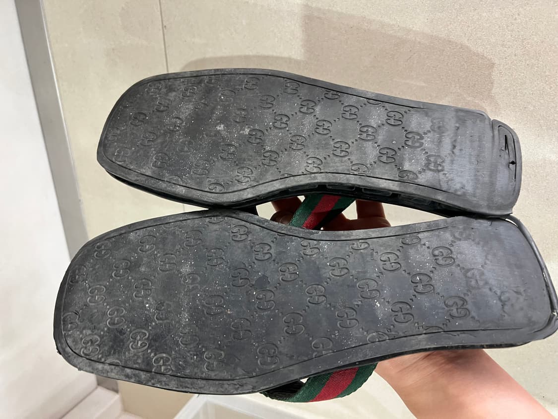 구찌 삼선 슬리퍼 상품이미지3