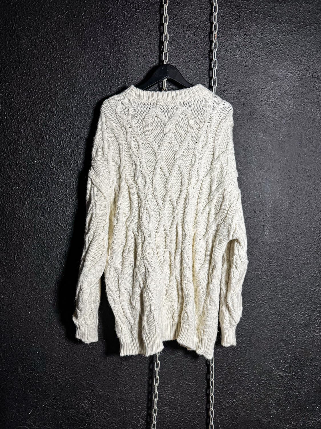 GU × UNDERCOVER – Cable Knit Zip Sweater 상품이미지5