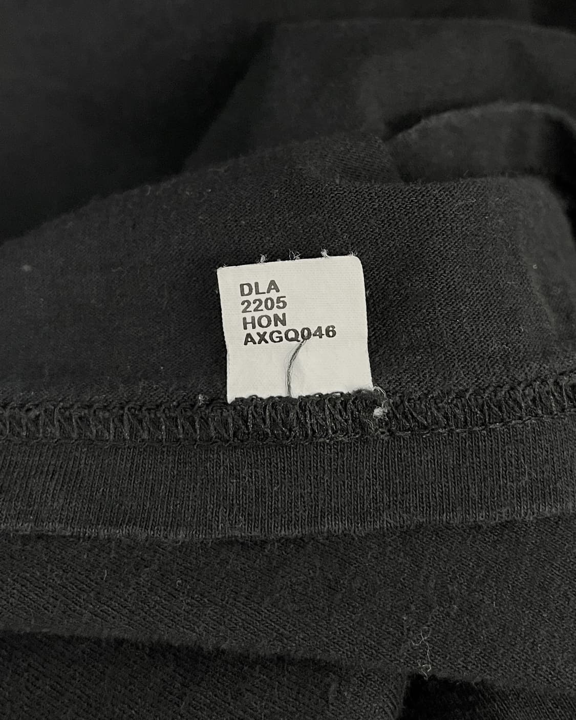 스투시 베이직 스탁로고 블랙 롱슬리브 상품이미지9