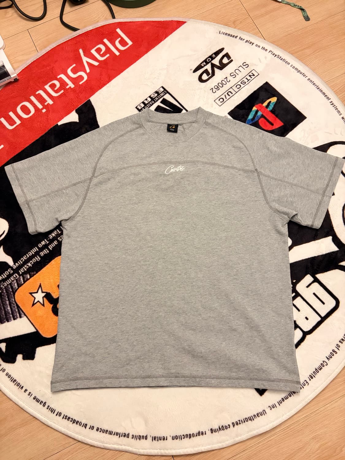 [L] 코르테이즈 HMP 반팔티 그레이 상품이미지1