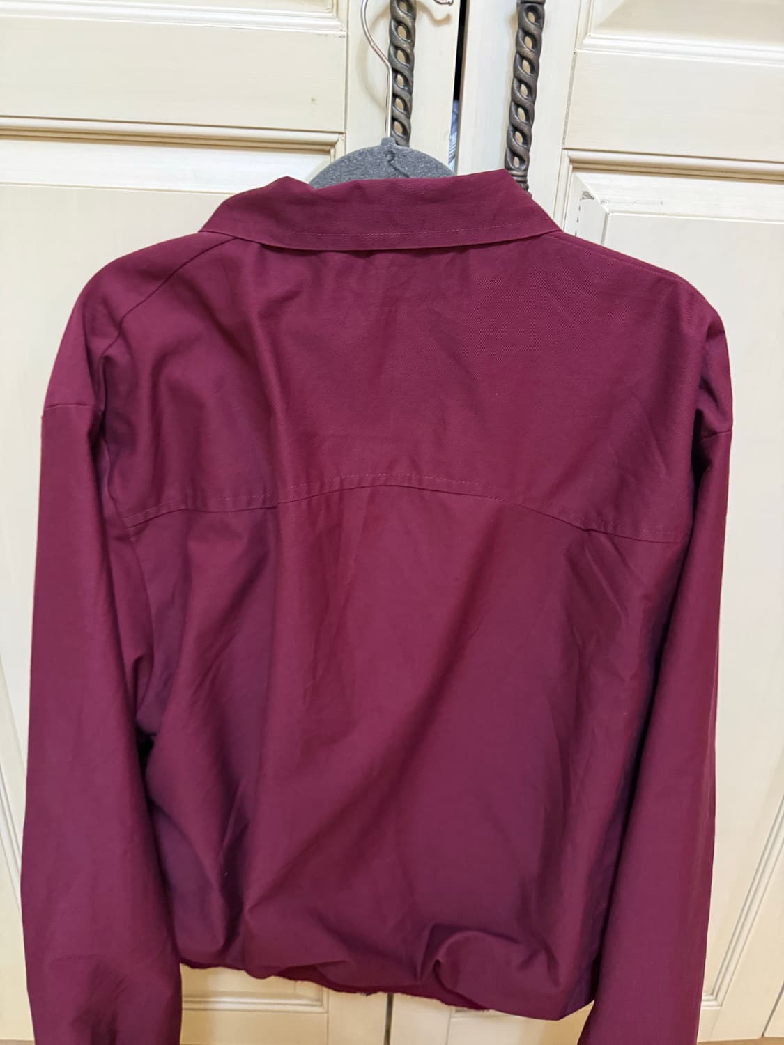 폴로 랄프로렌 버건디 해링턴 자켓 XL 상품이미지3