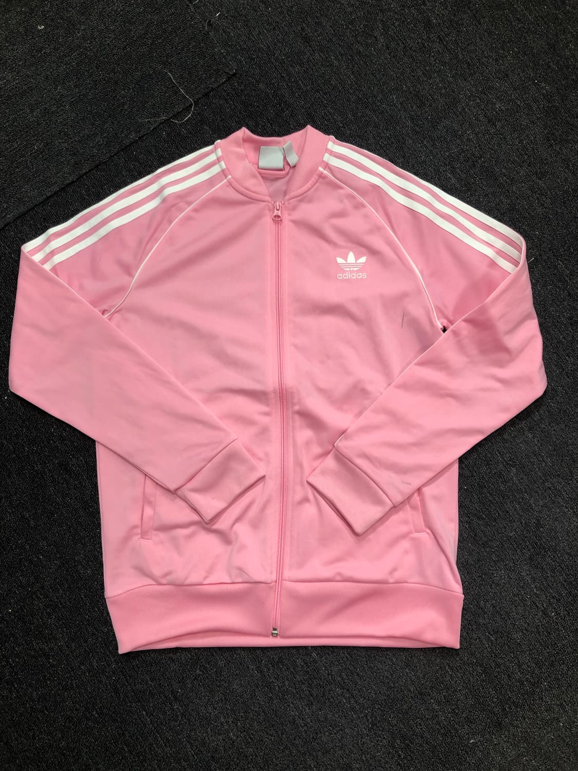 아디다스 핑크 화이트 져지 L 상품이미지4