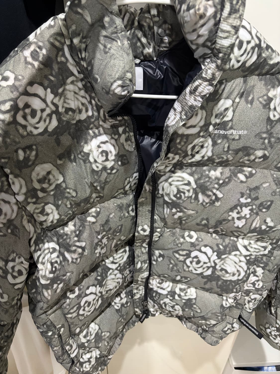 디스이즈네버댓 플라워 패턴 패딩 S 상품이미지2