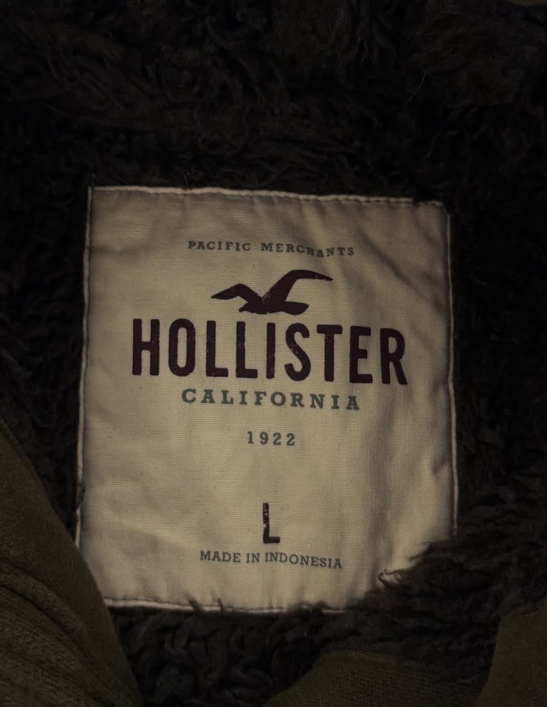 홀리스터 양털 후드집업   상품이미지4