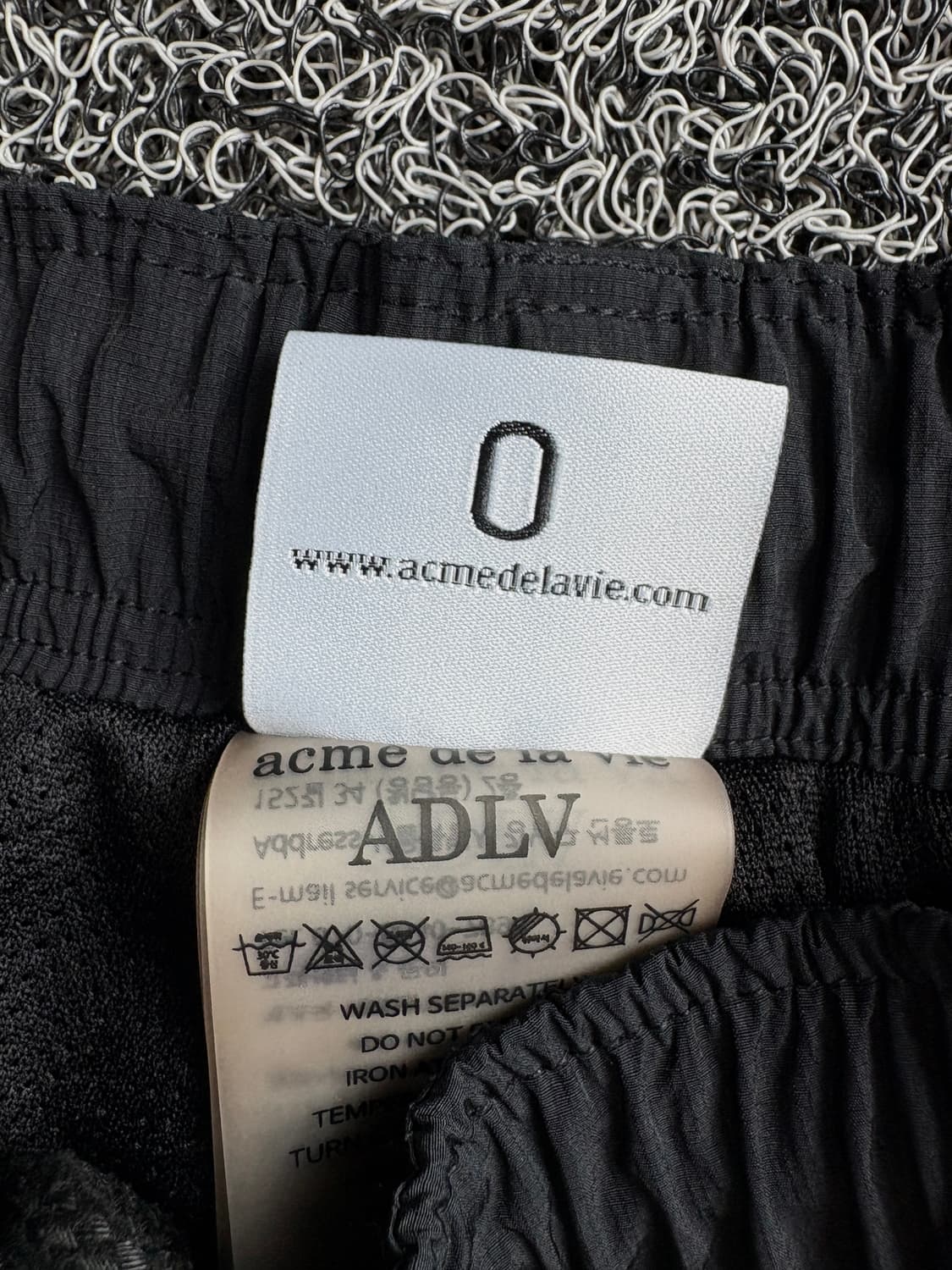 아크메드라비 멀티컬러 나일론 셋업 팬츠 3728 상품이미지3