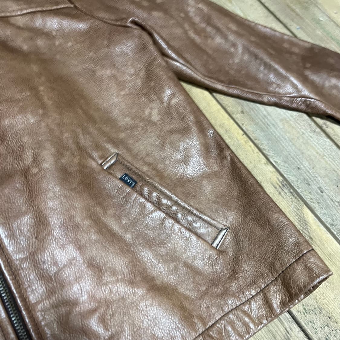 리바이스 소가죽 빈티지 자켓  상품이미지4