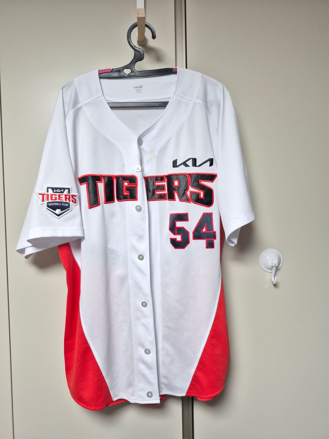 기아타이거즈 유니폼 120빅사이즈 양현종 마킹 팝니다  상품이미지1