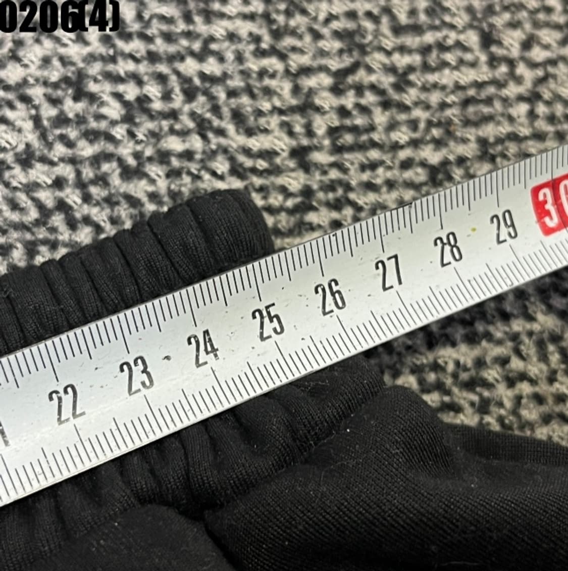 [M] 블랙 기모 융털 안감 트레이닝 조거팬츠 0206(4) 상품이미지6