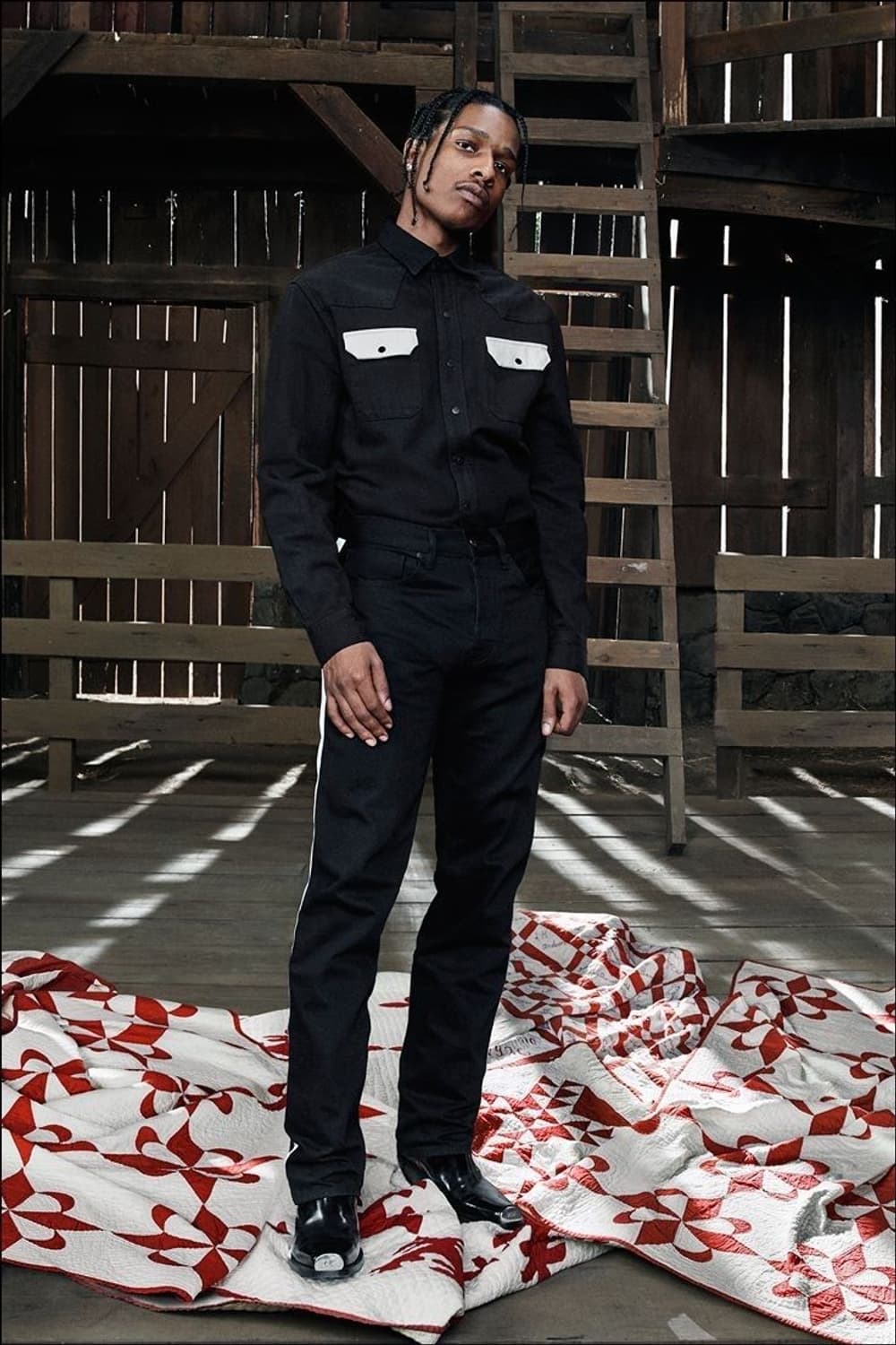 캘빈클라인 라프시몬스 웨스턴 데님 셋업 상품이미지2