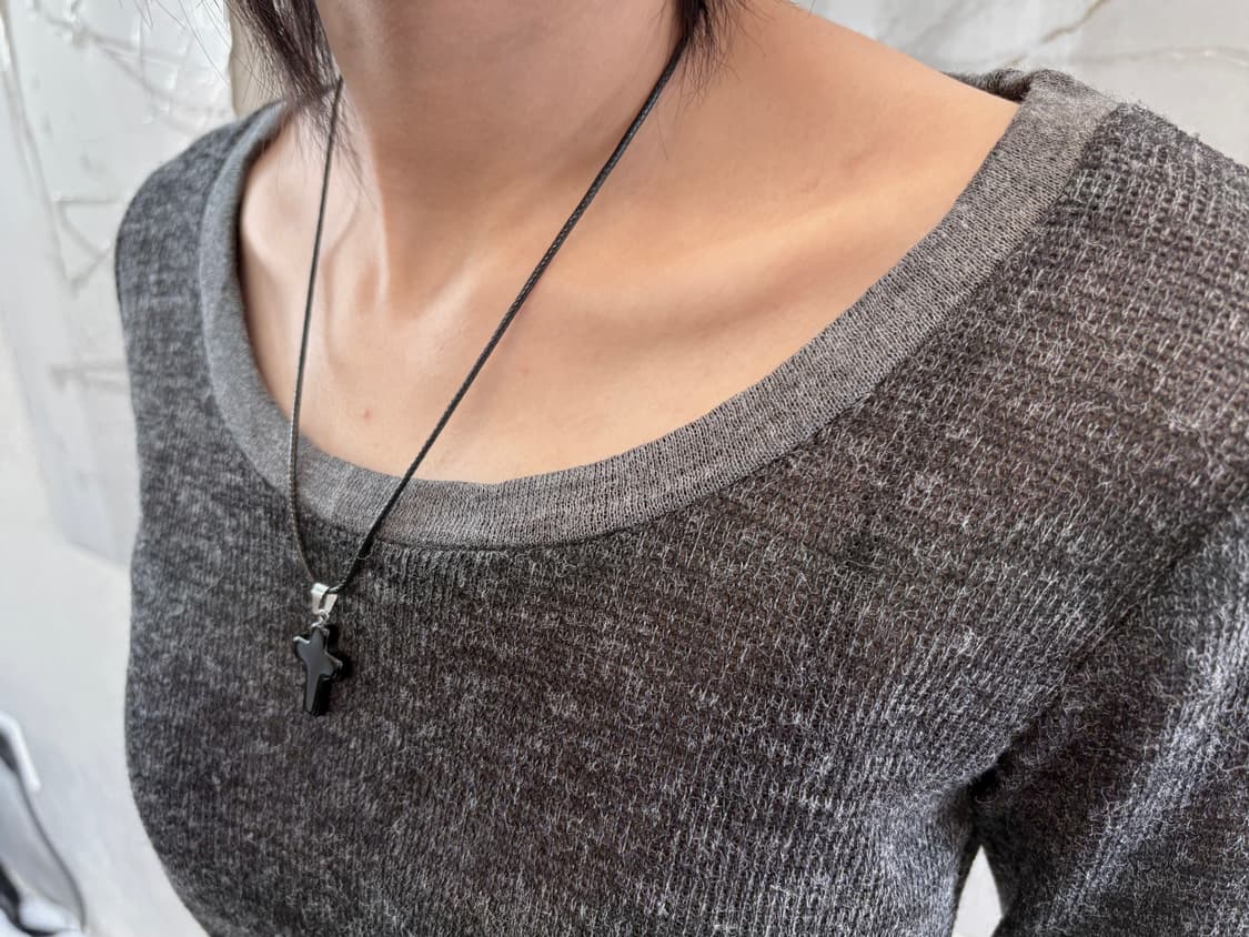 button knit long sleeve 상품이미지6