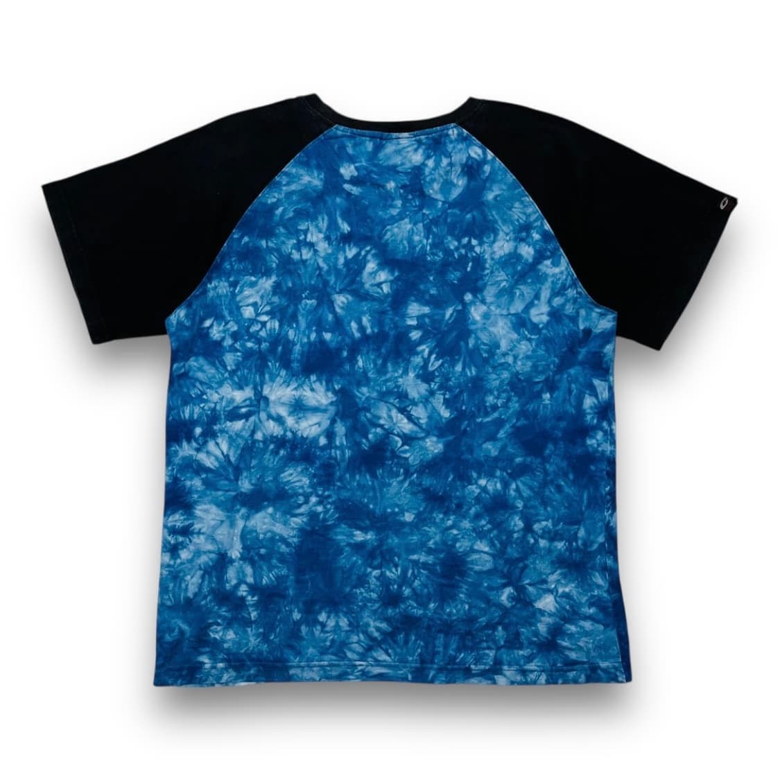 펑크 건 울프 트라이벌 블루 타이다이 반팔 티셔츠 상품이미지3