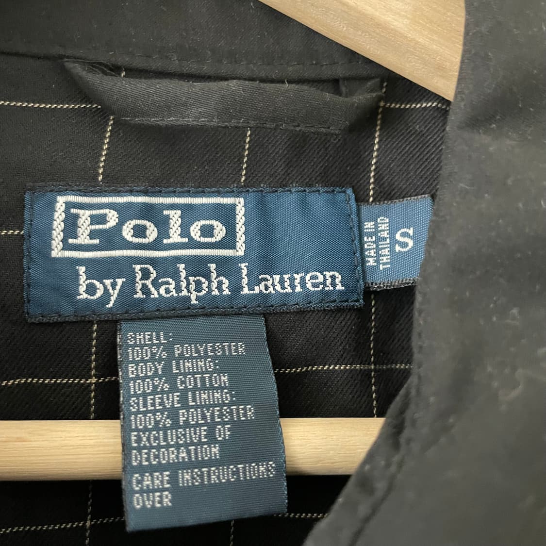 폴로 블랙 폴리쉘 자켓 상품이미지4