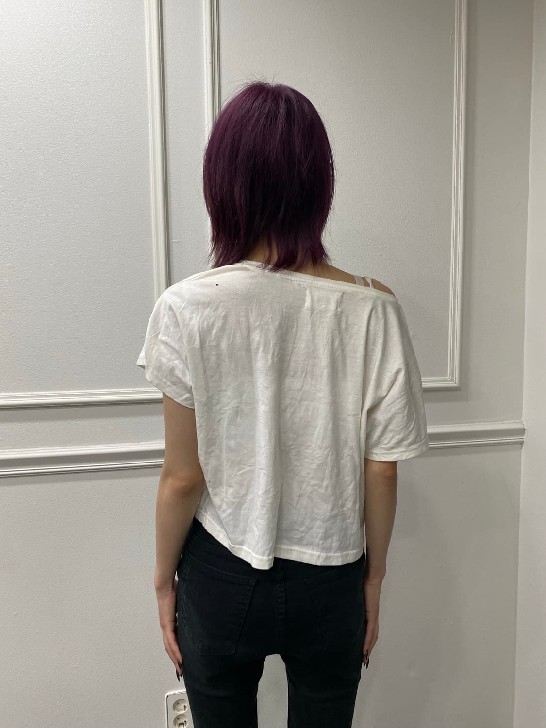 UK Cubic Crop Loose Fit Tee 상품이미지2