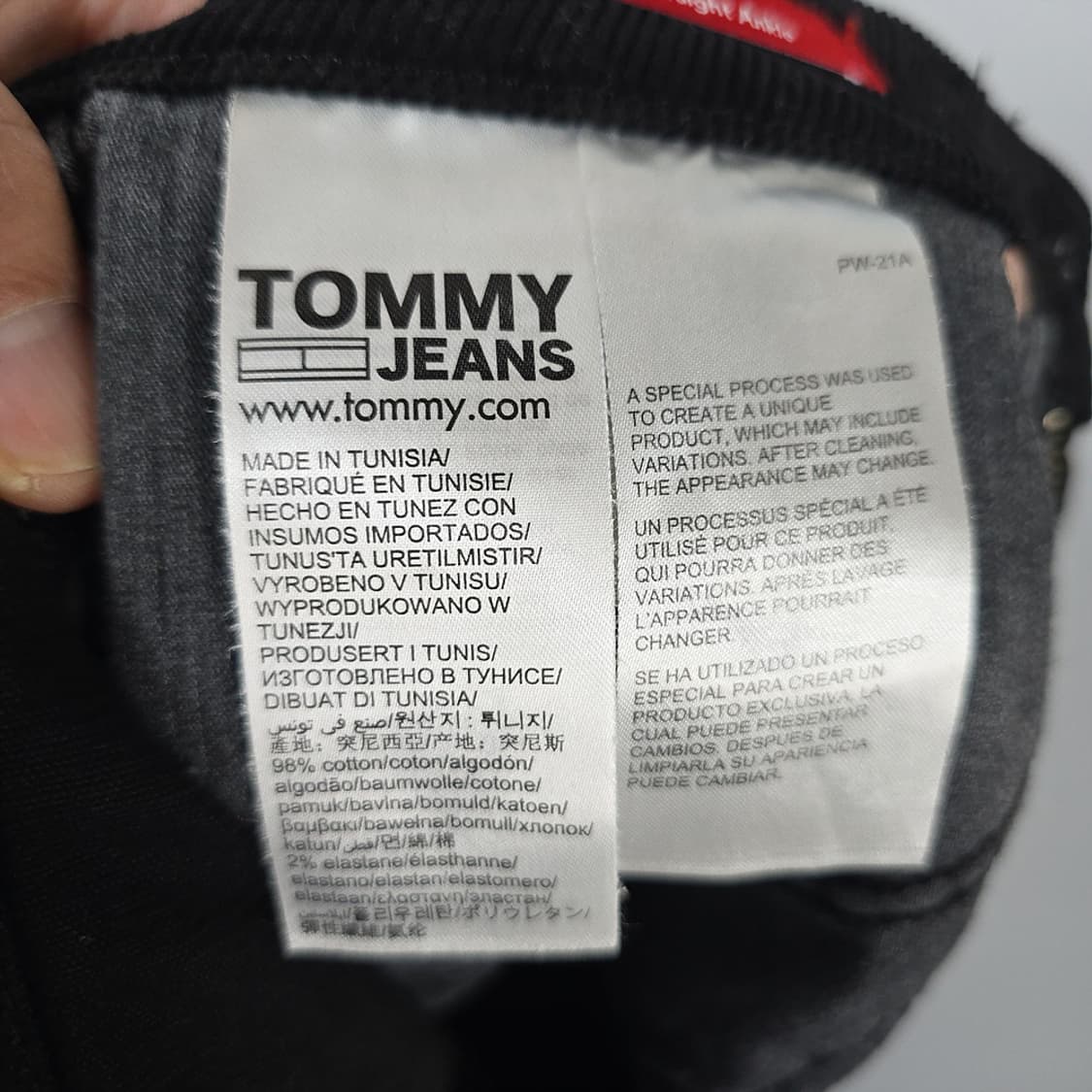 여성용 타미진스 TOMMY 하이웨스트 코듀로이 팬츠 28 상품이미지9