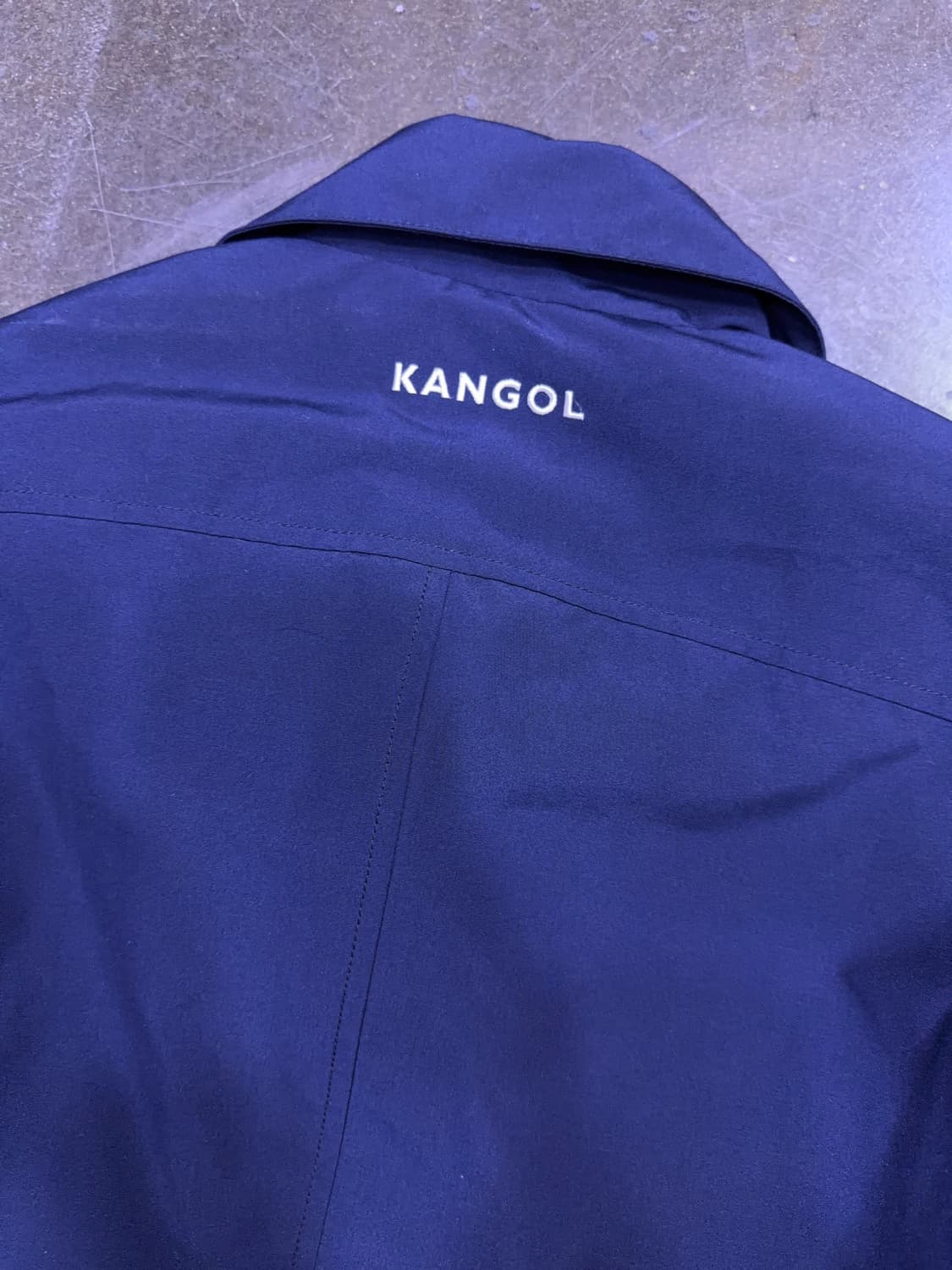 캉골 맥코트 발마칸 트렌치코트 네이비 M 상품이미지7