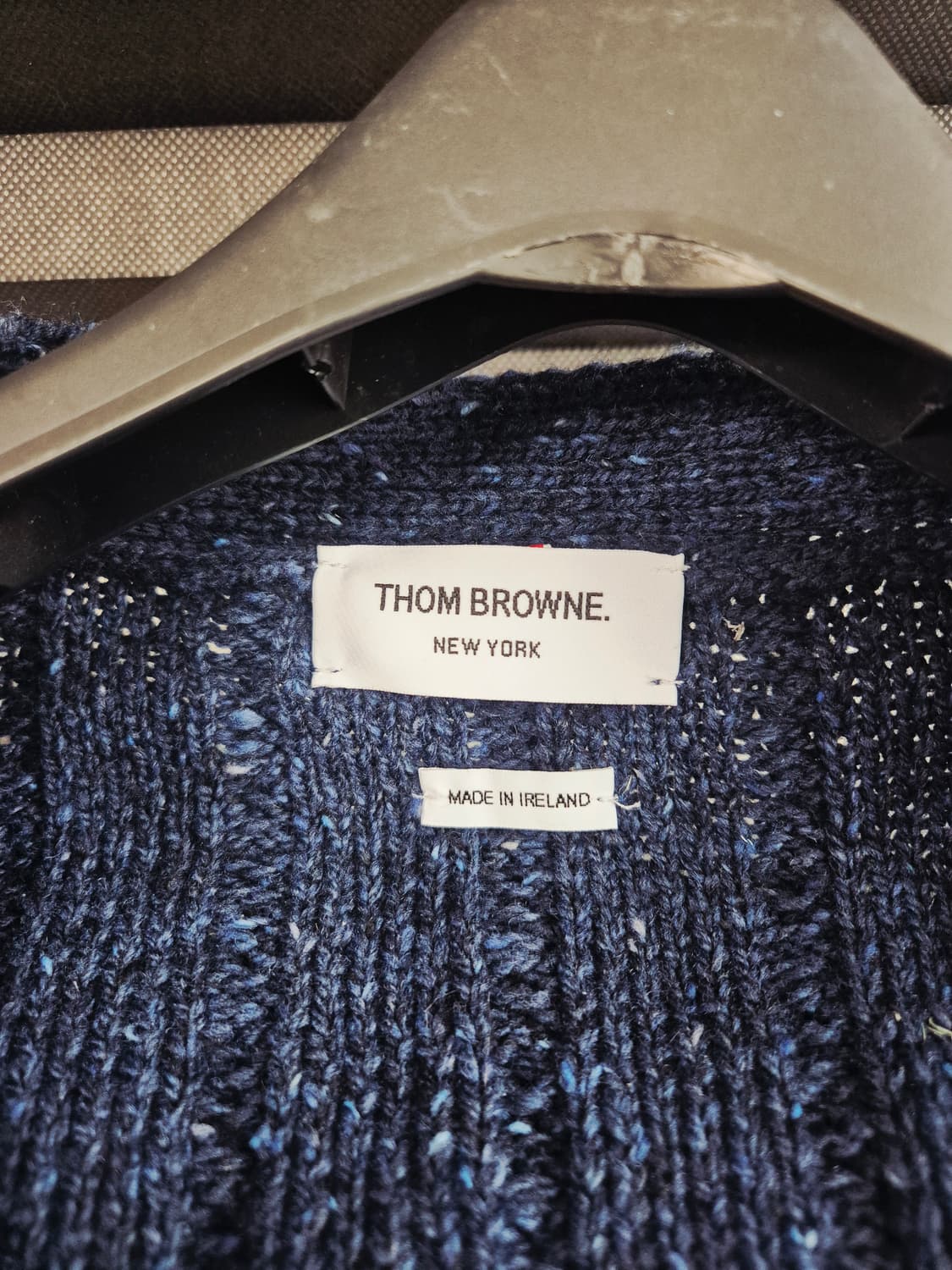 톰브라운 케이블 니트 가디건 (새상품급) 사이즈 4 네이비 상품이미지3