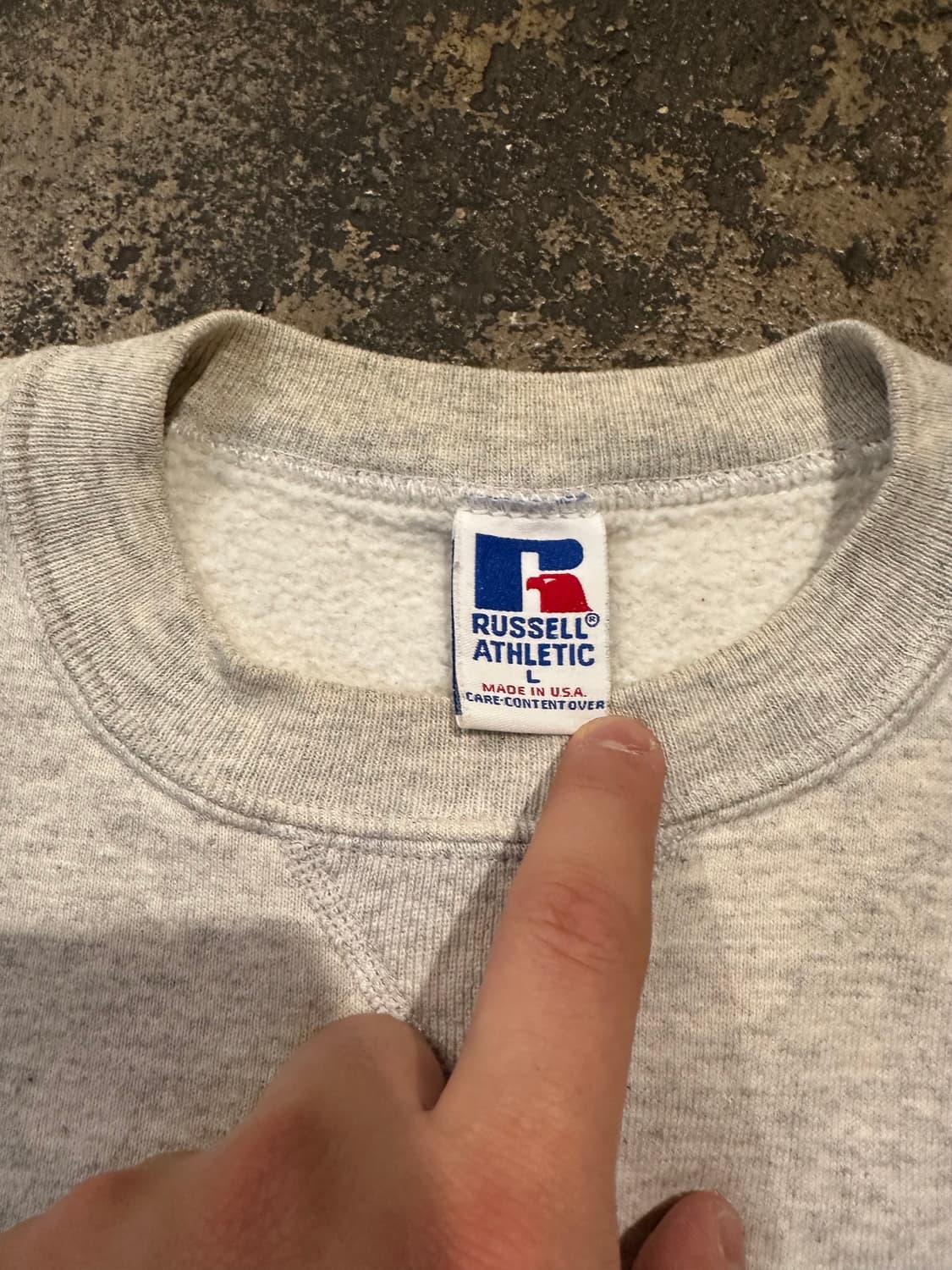 빈티지 90s 러셀 스웻셔츠 상품이미지3