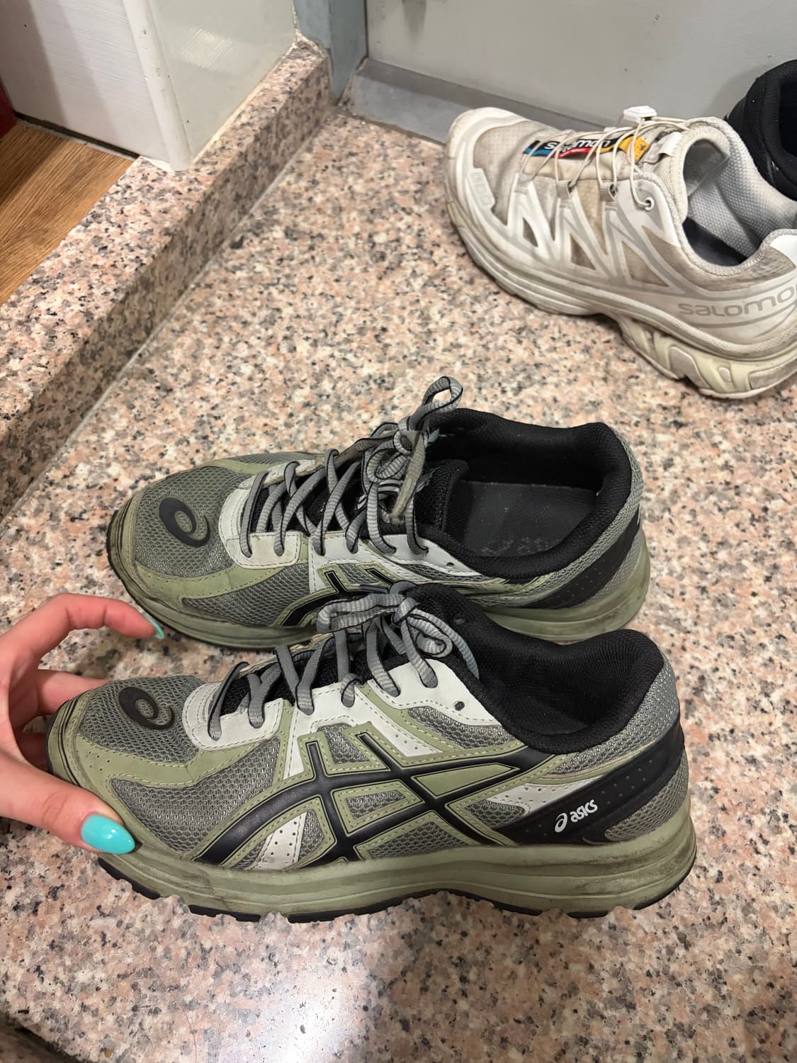 아식스 조그 100 S 시트 락 - 2E 와이드 (255) 상품이미지2