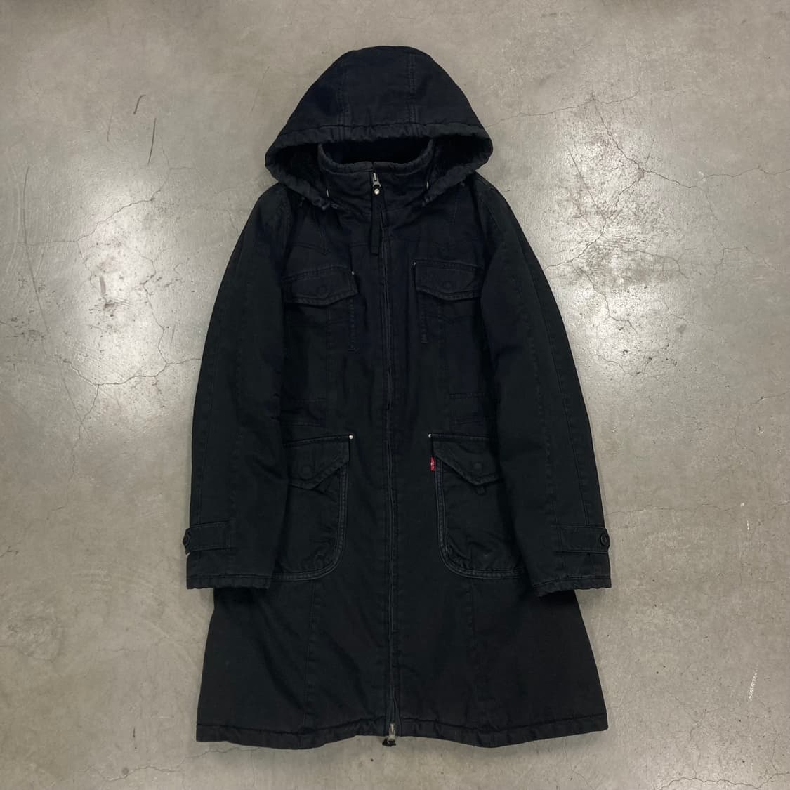 리바이스 블랙 컬러 필드 야상 자켓 상품이미지1