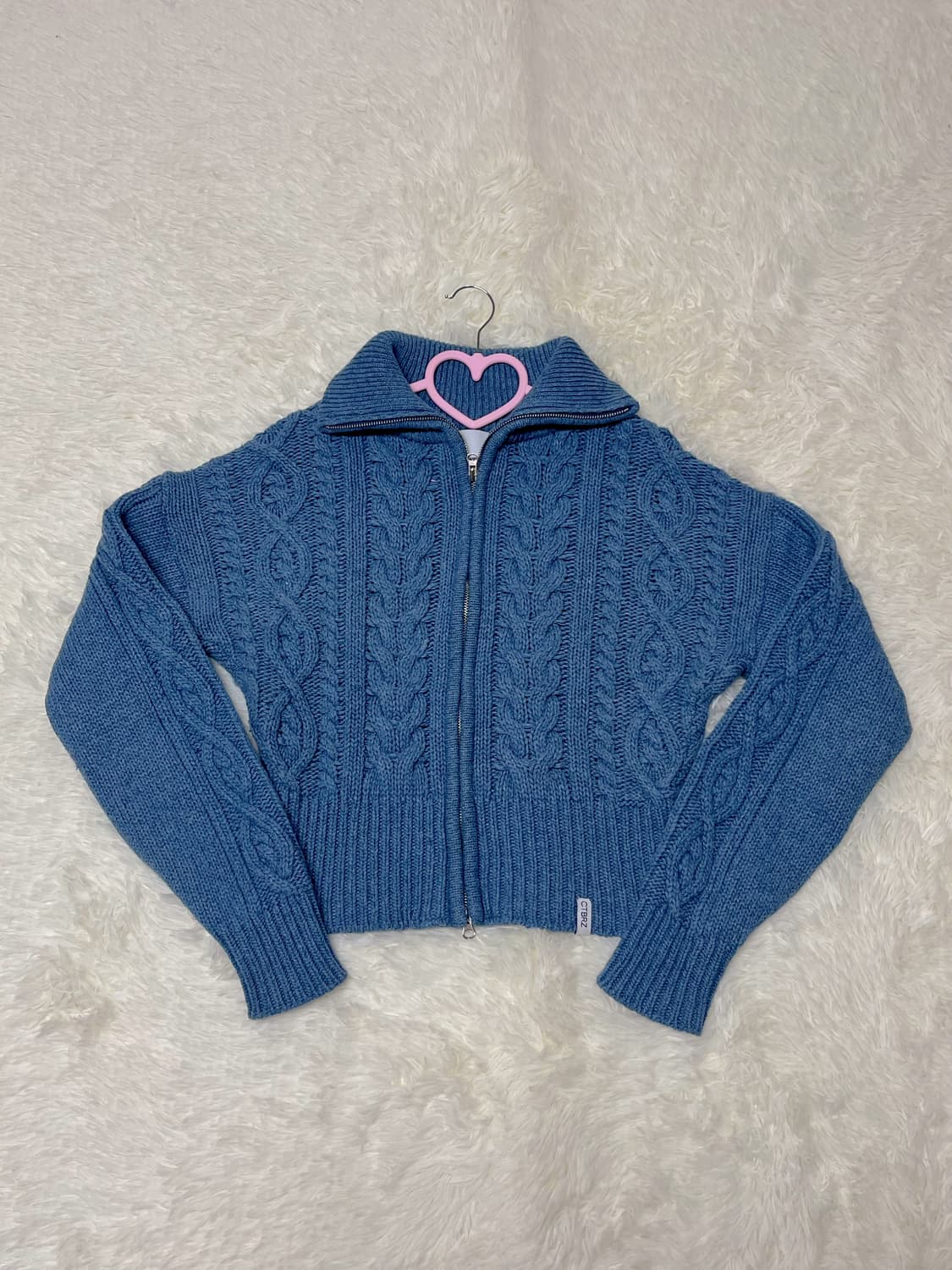 시티브리즈 집업 니트 가디건 상품이미지1