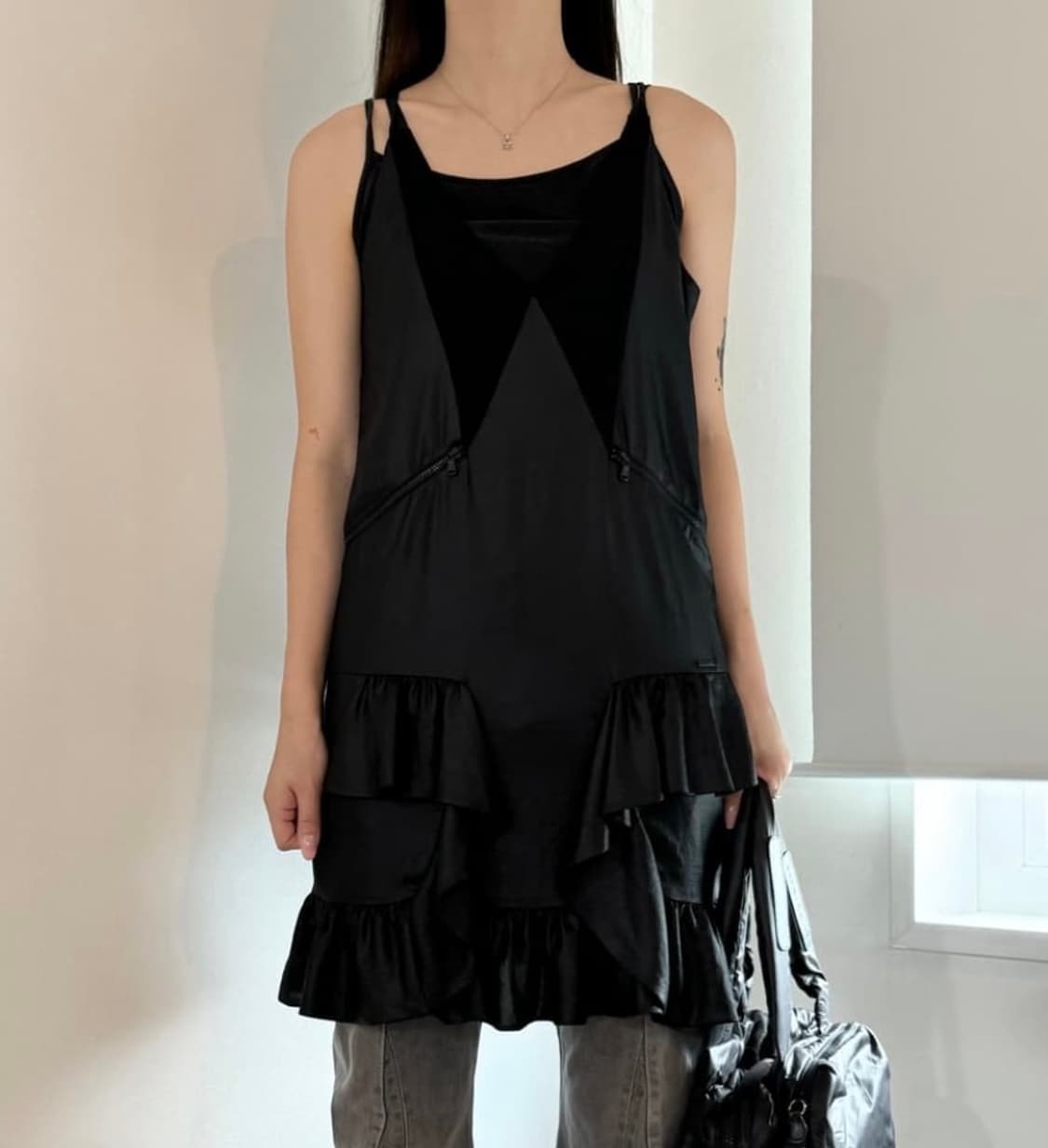 디젤 프릴 원피스 상품이미지3