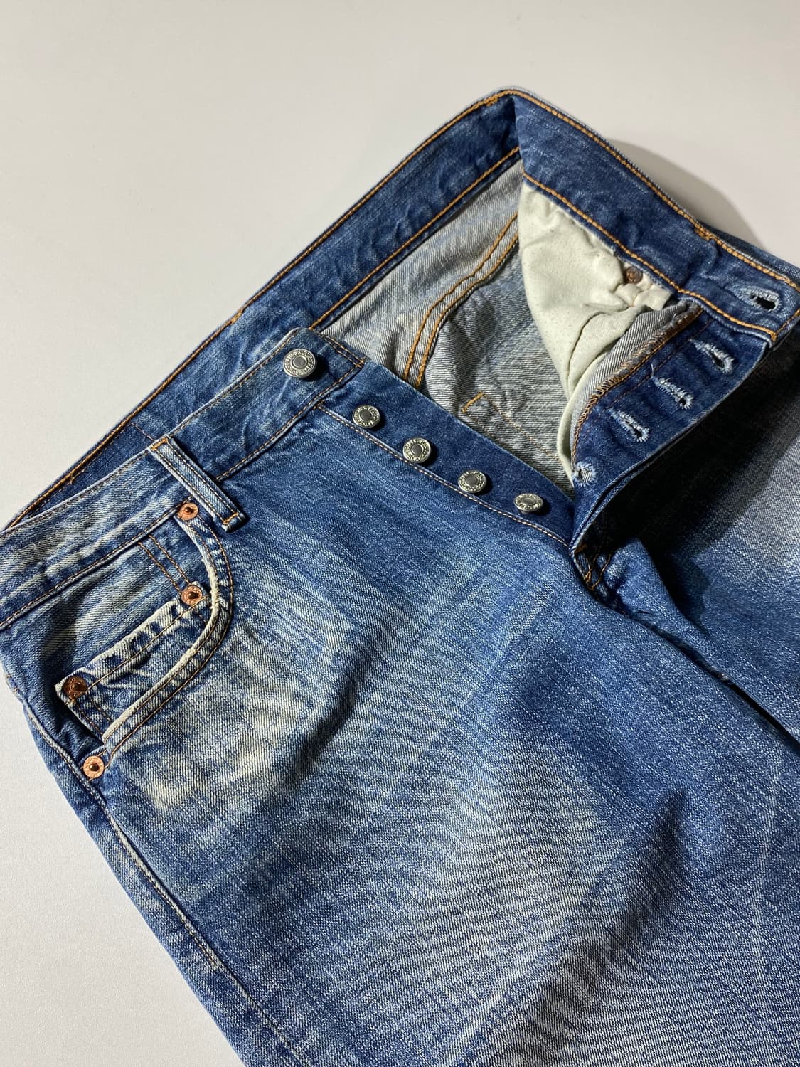 [29] 00s 리바이스 501 레귤러 핏 데님팬츠 상품이미지7