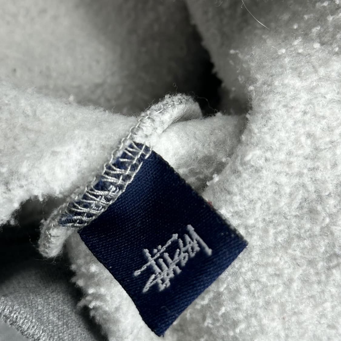 (오염존재) 스투시 USA 빈티지 프린팅 후드티 그레이 L 상품이미지7