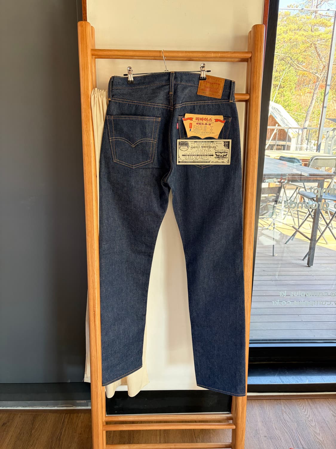 리바이스 150주년 한글 501 한정판 상품이미지2