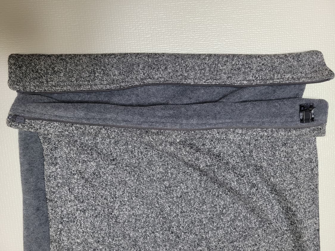 르샵 LeShop 양면 머플러&넥워머 그레이 상품이미지8