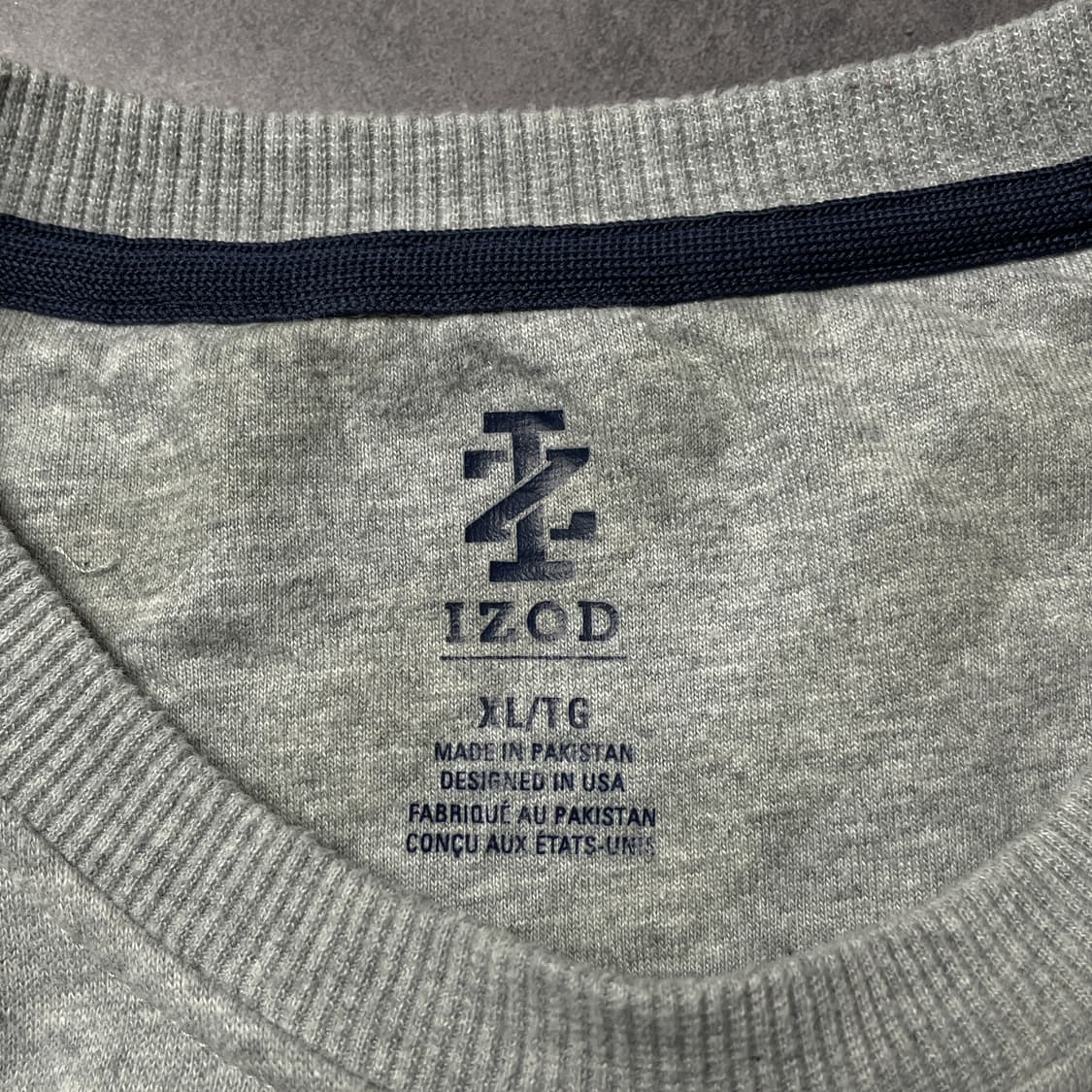 IZOD 아이자드 빈티지 그레이 롱슬리브 스웨트셔츠 A00395 상품이미지7