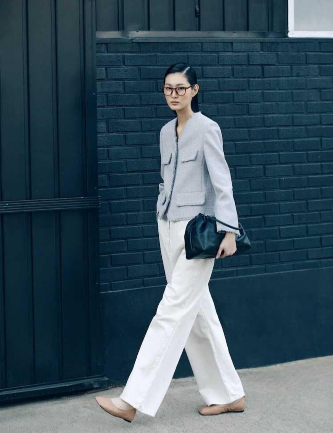 구호 2025년 봄컬렉션 시퀸 트위드 자켓 2사이즈 상품이미지1